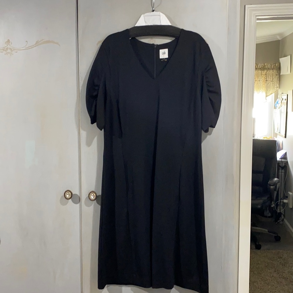 Perfect black dress for holiday time! Cabi never worn!